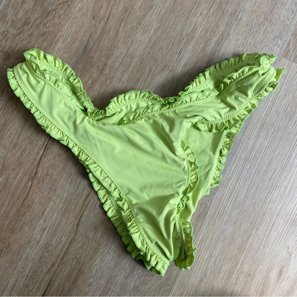 FP x Toast Signature Frill Bikini Bottoms NEW